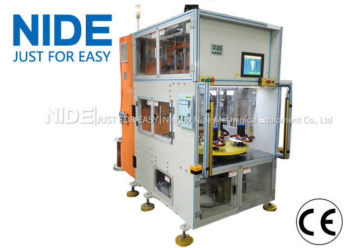 Four Station Automatic Stator Coil Winding Machine For Ceiling Fan Motor