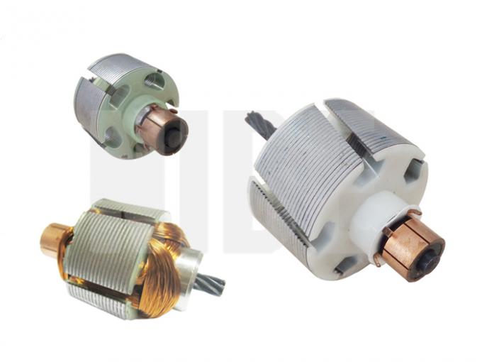 Small Rotor Winder Double Station Armature Electrical Motor Winding Machine / Small Rotor ...