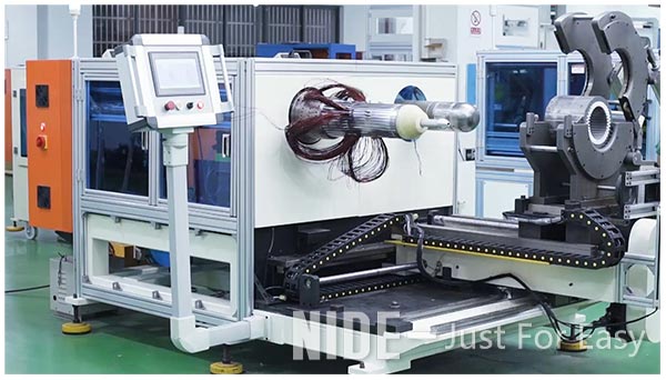 Large Water Pump Stator Winding Inserting Machine