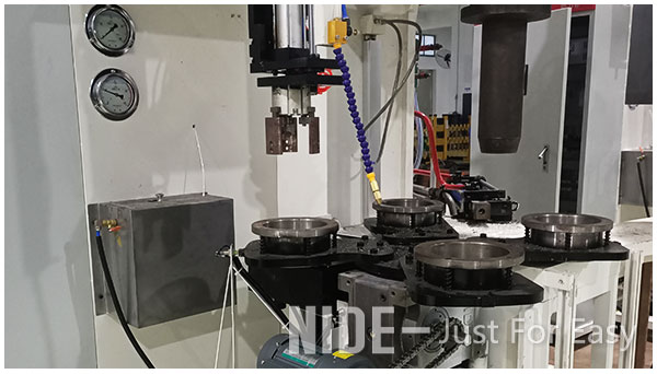 4 Stations Rotor Casting Machine Automatic Centrifugal Aluminum