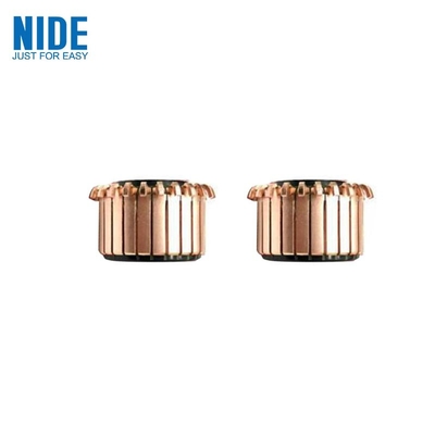 Customize 24P Tooth Copper Shell Electric Motor Commutator 10 x 28.2 x 20mm