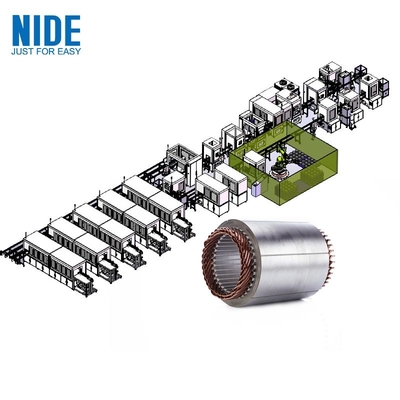 Hairpin Flat Wire Motor Stator Production Line For New Energy Vehicle