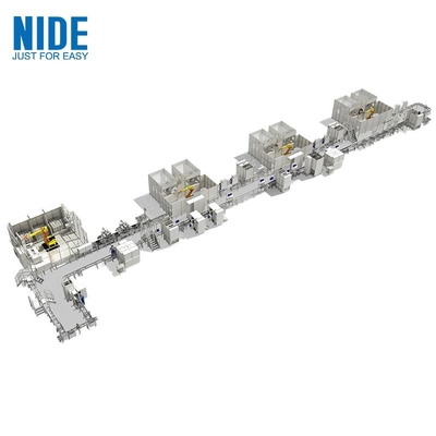 Automatic Motor Stator Assembly Line For New Energy EV Car