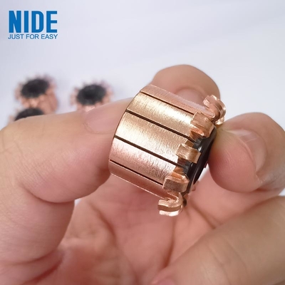 12P Copper Electric Motor Commutator DC Hook Type