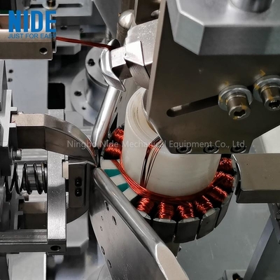 2 Stations Wheel Hub Motor Stator Winding Machine Automatic Self Balance Scooter