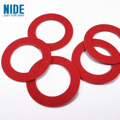 OEM Vulcanized Paper Insulation Red Steel Paper Gasket