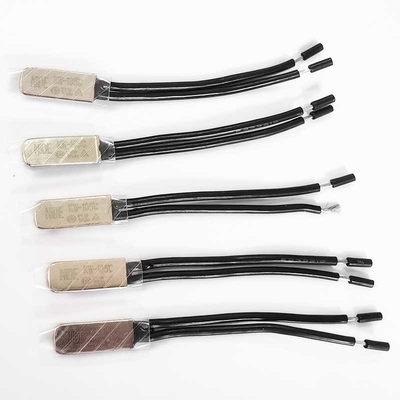 Electric Motor Customized Thermal Protector For With Optional Lead Wire