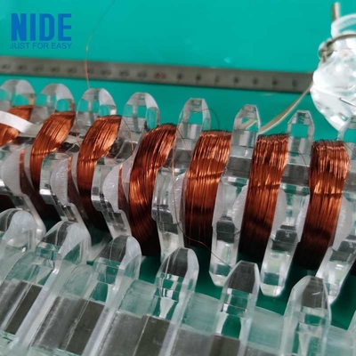 NIDE Stator Winding Machine Full Automatic Copper Coil Winding Machine For Multiple Wire