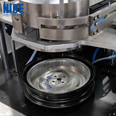 Automatic Wheel Motor Rotor Magnet Inserting Glue Pasting Machine
