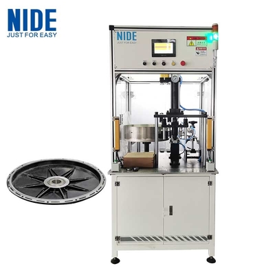 BLDC Wheel Motor Bearing Oil Seal Automatic Pressing and Guling Machine