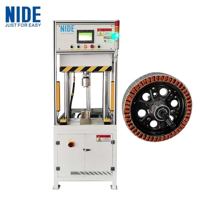 Automatic Wheel Hub Motor Stator Shaft Pressing Machine