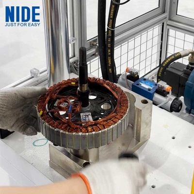 Automatic Wheel Hub Motor Stator Shaft Pressing Machine