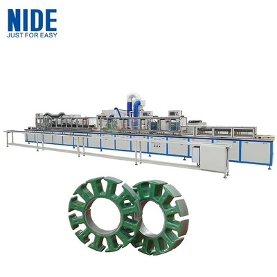 Mini Rotor Insulating Electrostatic Powder Coating Production Line For Automotive