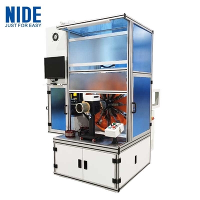 Electric generator motor stator winding machine for generator stator coil winding