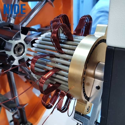 Electric generator motor stator winding machine for generator stator coil winding