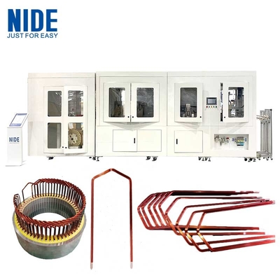 Automatic Hairpin Stator Forming Machine Hairpin Motor Technology Solution For Automobile Drive Motor