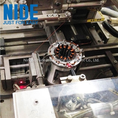 Precise Results Automatic Armature Winding Machine With Adjustable Tension And MITSUBISHI-750W Indexing Motor