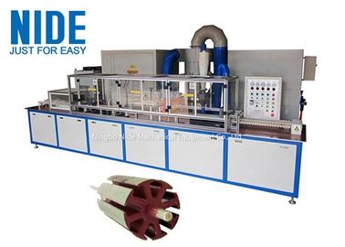 Servo Epoxy Powder Coating Machine With The Touch Screen For Armature Rotor