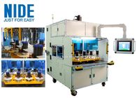 Eight working station coil winding machine for middle and big size stator