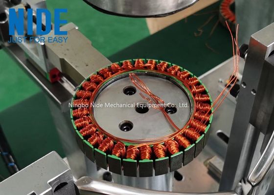 1.0mm 2 Wheel Motor Automatic Stator Winding Machine
