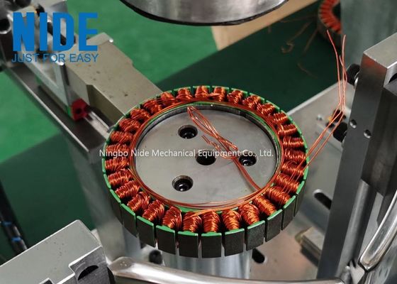 1.0mm 2 Wheel Motor Automatic Stator Winding Machine