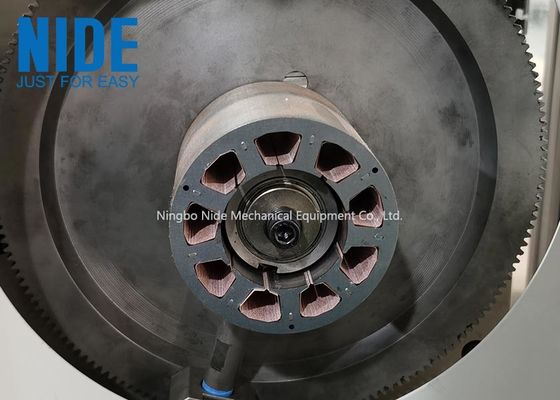 Horizontal Electric Motor Stator Slot Paper Inserting Machine