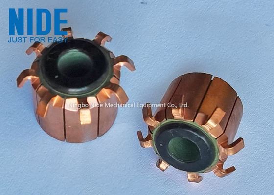 ODM 8 Segmented Dc Motor Collector Commutator For Push Rod Motor