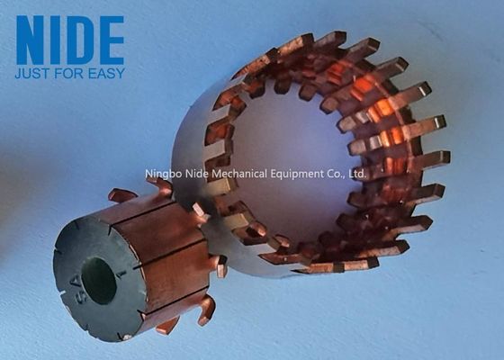 ODM 8 Segmented Dc Motor Collector Commutator For Push Rod Motor