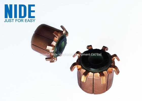 8 Segmented Automobile Car Jack Odm Electric Motor Commutator