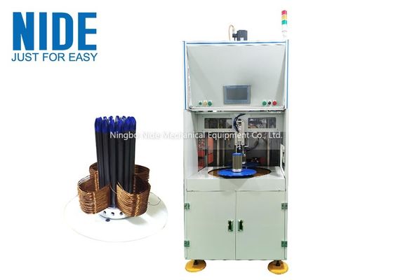 Two Station Automatic Stator Coil Winding Machine On Stator Production Assembly Line