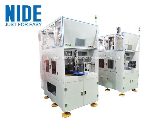 Two Station Automatic Stator Coil Winding Machine On Stator Production Assembly Line