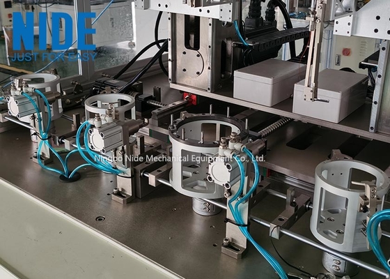 Automatic BLDC Motor Stator Needle Winding Machine With 4 Stations