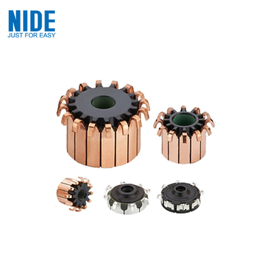 Hook Type Commutator For Micro Motor 0.03% / 0.08% Silver Copper Customized