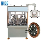 Automatic E Bike Hub Motor Winding Machine With 2 Station Flyer Coil Wider