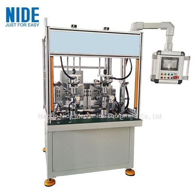 Automatic E Bike Hub Motor Winding Machine With 2 Station Flyer Coil Wider