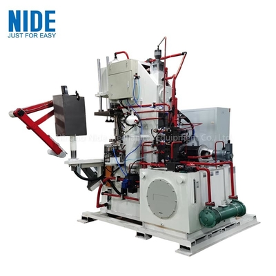 Automatic Vertical Rotor Die Casting Machine Aluminum Electric Motor 100T