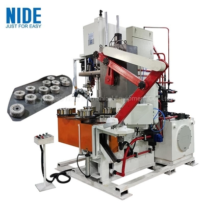 Automatic Vertical Rotor Die Casting Machine Aluminum Electric Motor 100T