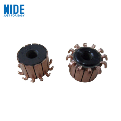 High Intension Silver Copper 24 Segment Commutator 12v For Power Tools