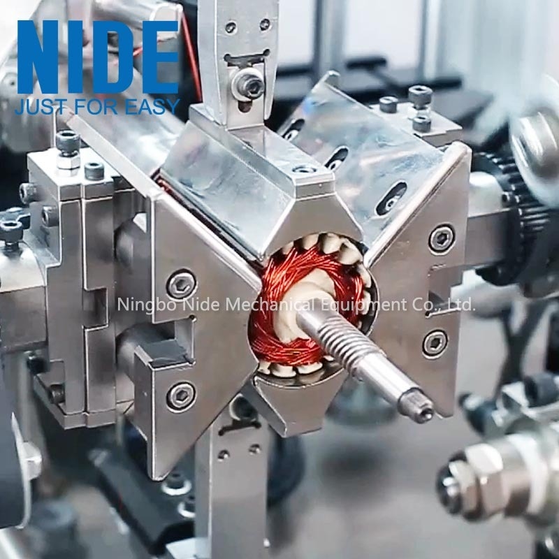 Even Slot Rotor Fully Automatic Automation Type Armature Winding Equipment 22-80mm Diameter