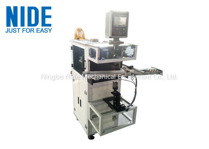 Window Lifter Motor Armature Insulation Paper Inserting Machine With Conveyor