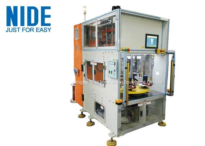 Four Station Automatic Stator Coil Winding Machine For Ceiling Fan