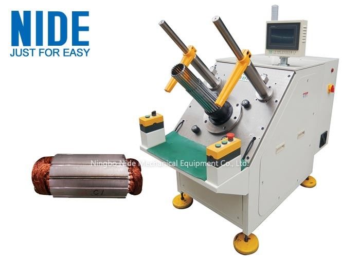 NIDE Semi-auto Single phase stator winding inserting machine for micro induction motors