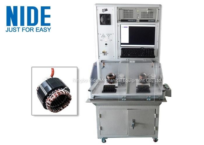 Nide Double Stations Motor Testing Equipment For Testing Stator Working