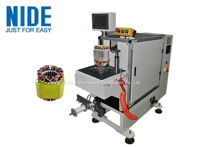 High Automation Stator Coil Winding Lacer Single Working Station