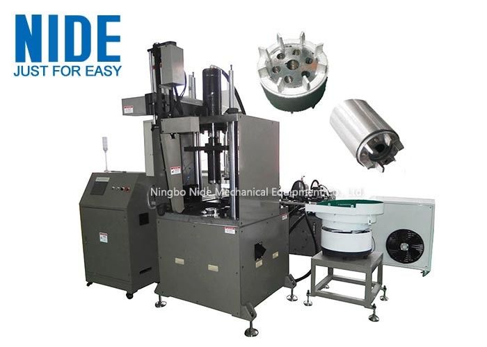 Easy Aluminum Rotor Casting Machine Auto Releasing Agent Spraying System , Armature OD 40mm - 80mm