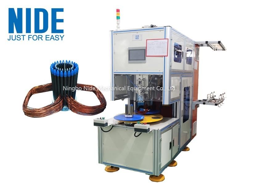 CCC Automatic Stator Winding Machine For Electric Ac Traction Motor