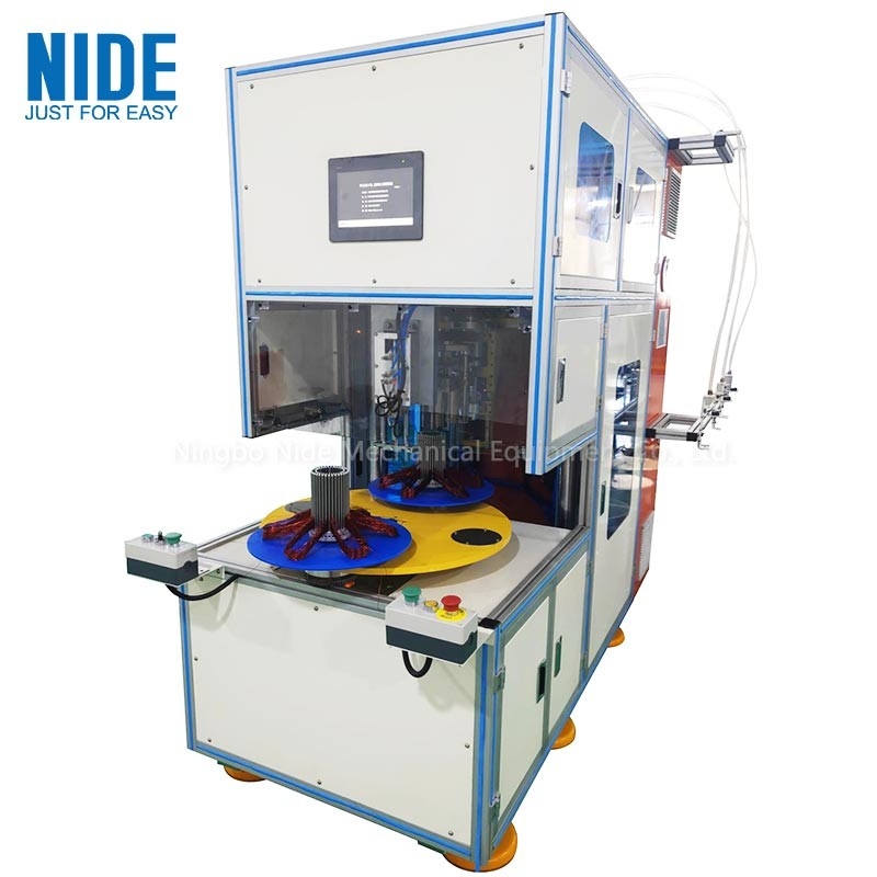 Automatic Stator Coil Winding Machine For Air Conditioner Motor