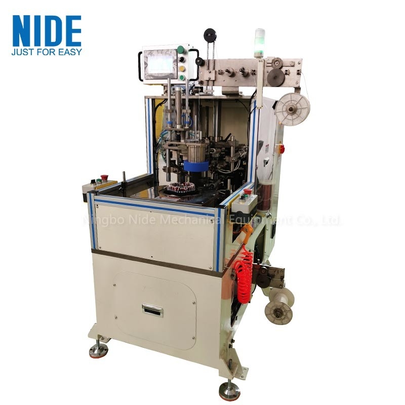 Double End Coil Lacing Machine For Automotive Motor Stator